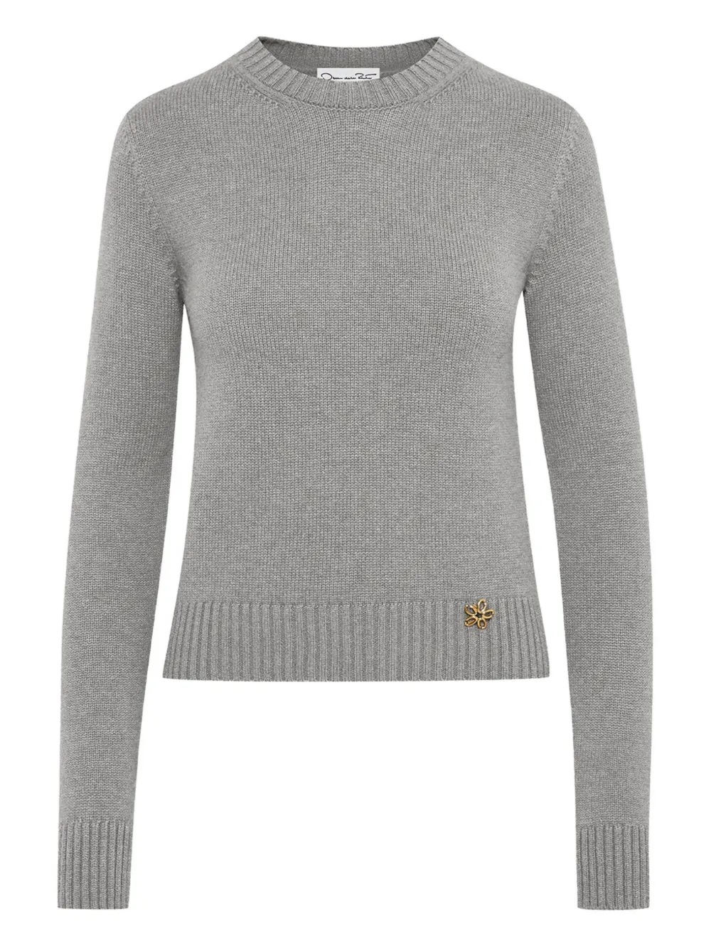 Свитер с высоким воротником и узлом Oscar de la Renta, серый
Свитер с высоким воротником и узлом Oscar de la Renta, серый