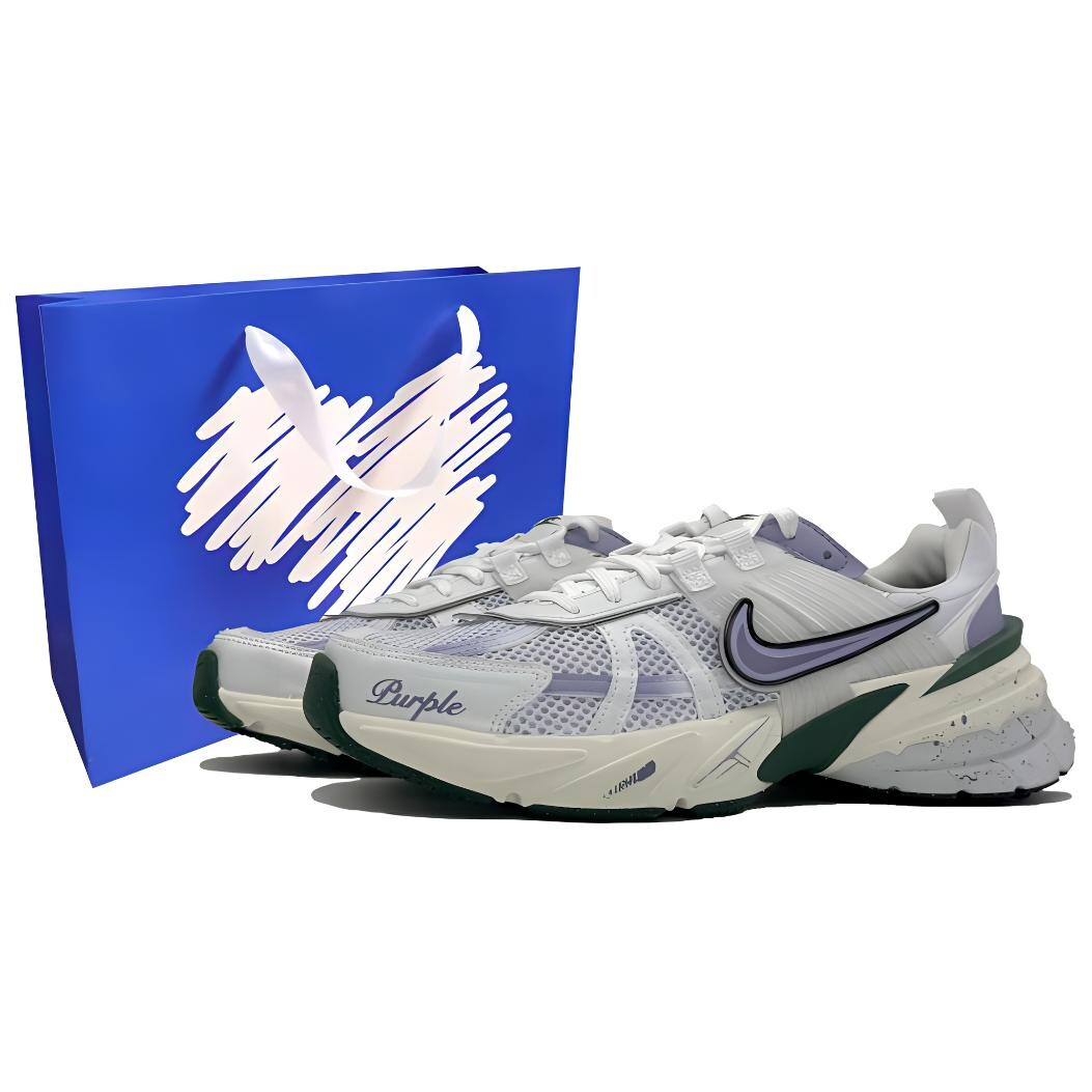 Кроссовки для бега V2K Run унисекс с низким верхом фиолетовые/белые/зеленые Nike
Кроссовки для бега V2K Run унисекс с низким верхом фиолетовые/белые/зеленые Nike