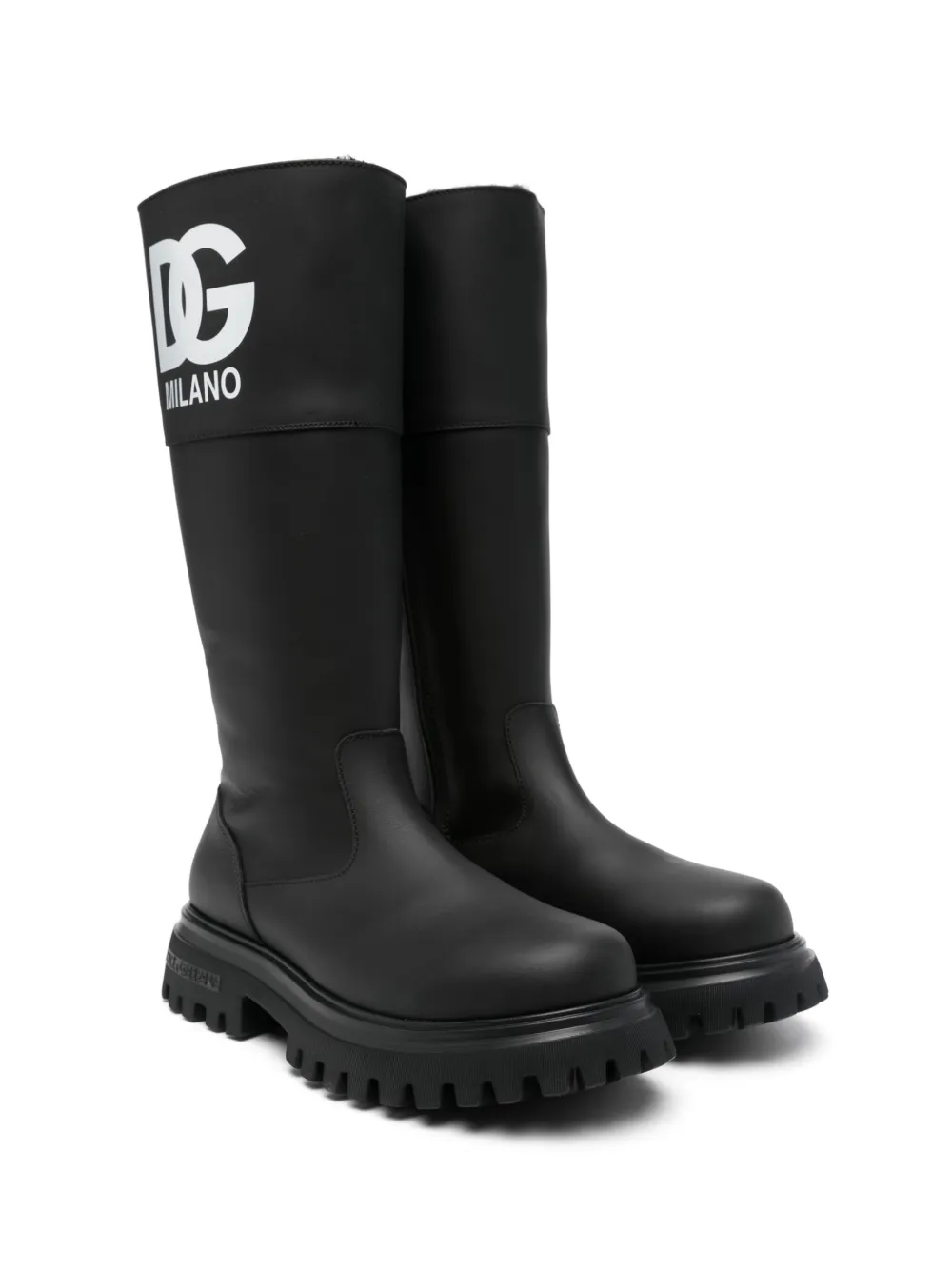 Ботинки с логотипом Dolce & Gabbana Kids, черный
Ботинки с логотипом Dolce & Gabbana Kids, черный