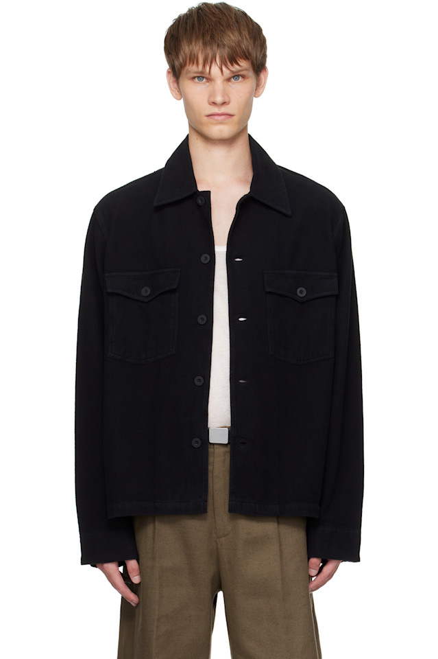 Our Legacy Черный вечерний пиджак-бомбер
Our Legacy Черный вечерний пиджак-бомбер