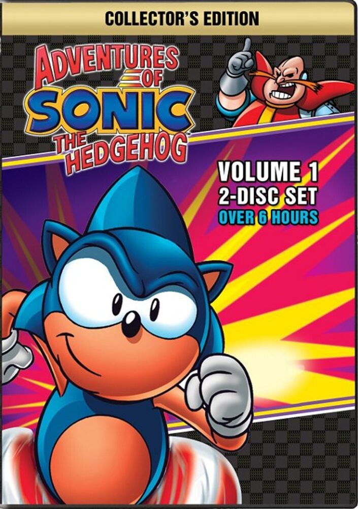 Диск DVD Vol. 1-Adventures Of Sonic The
Диск DVD Vol. 1-Adventures Of Sonic The