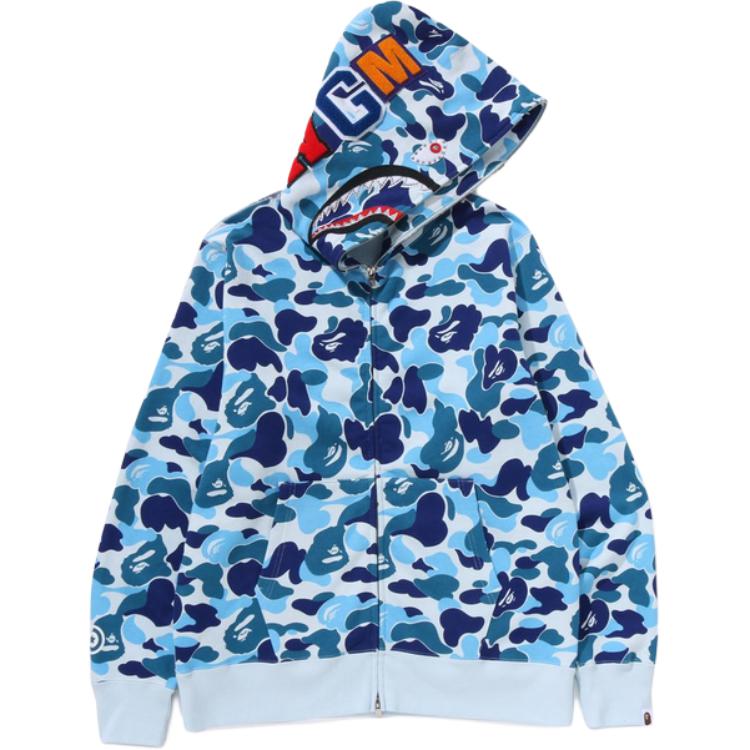 Bape Abc Camo Crystal Stone Shark худи на молнии A BATHING APE, синий
Bape Abc Camo Crystal Stone Shark худи на молнии A BATHING APE, синий
