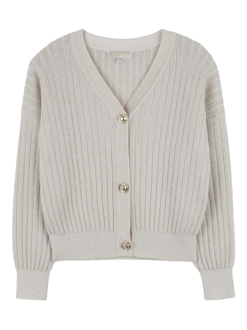 Кардиган в рубчик Michael Kors Kids, нейтральный
Кардиган в рубчик Michael Kors Kids, нейтральный