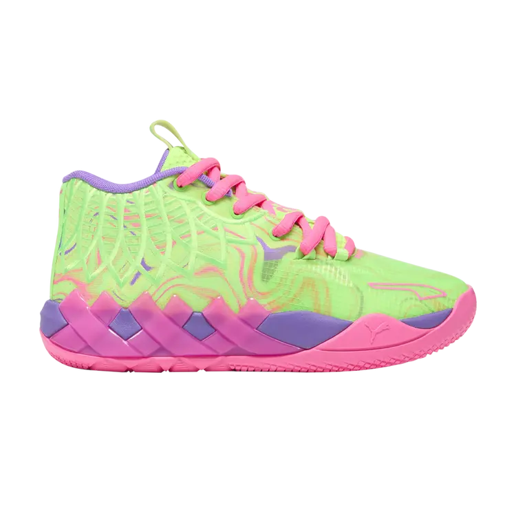 Кроссовки Puma MB.01 Jr, зеленый 
Кроссовки Puma MB.01 Jr, зеленый