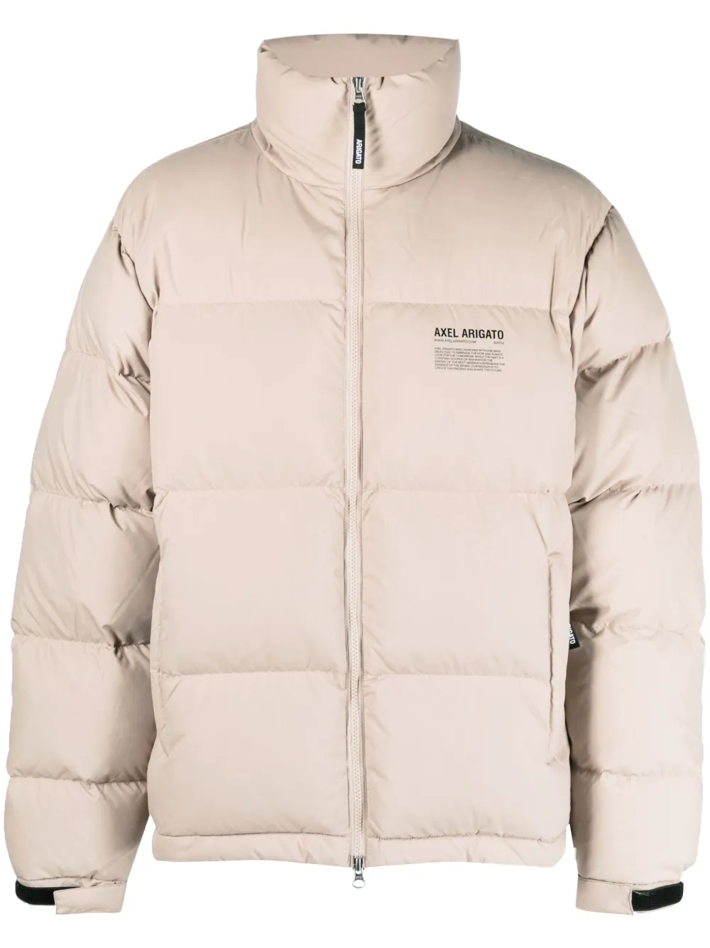 Пуховик с логотипом Axel Arigato, коричневый
Пуховик с логотипом Axel Arigato, коричневый