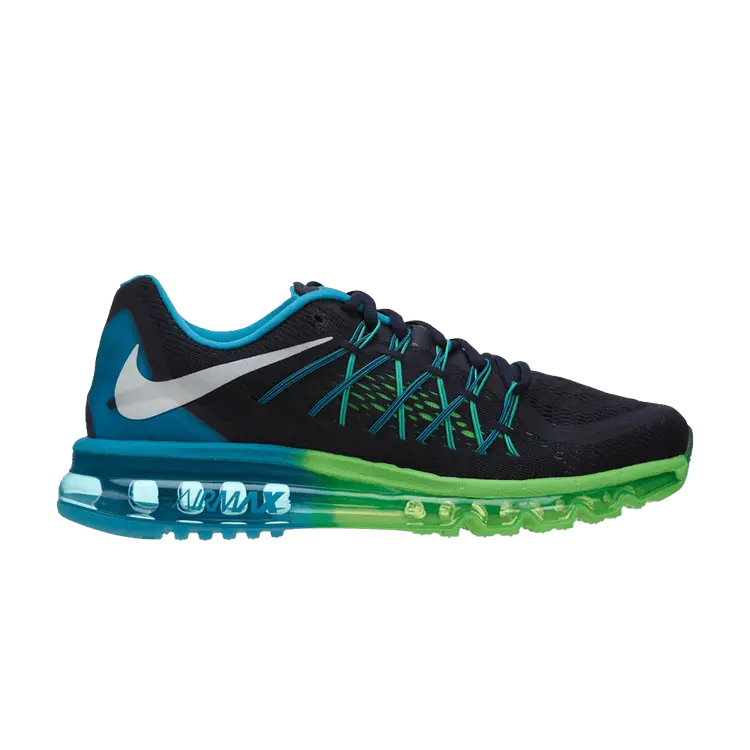 Кроссовки Air Max 2015 'Dark Obsidian Poison Green', синий
Кроссовки Air Max 2015 'Dark Obsidian Poison Green', синий