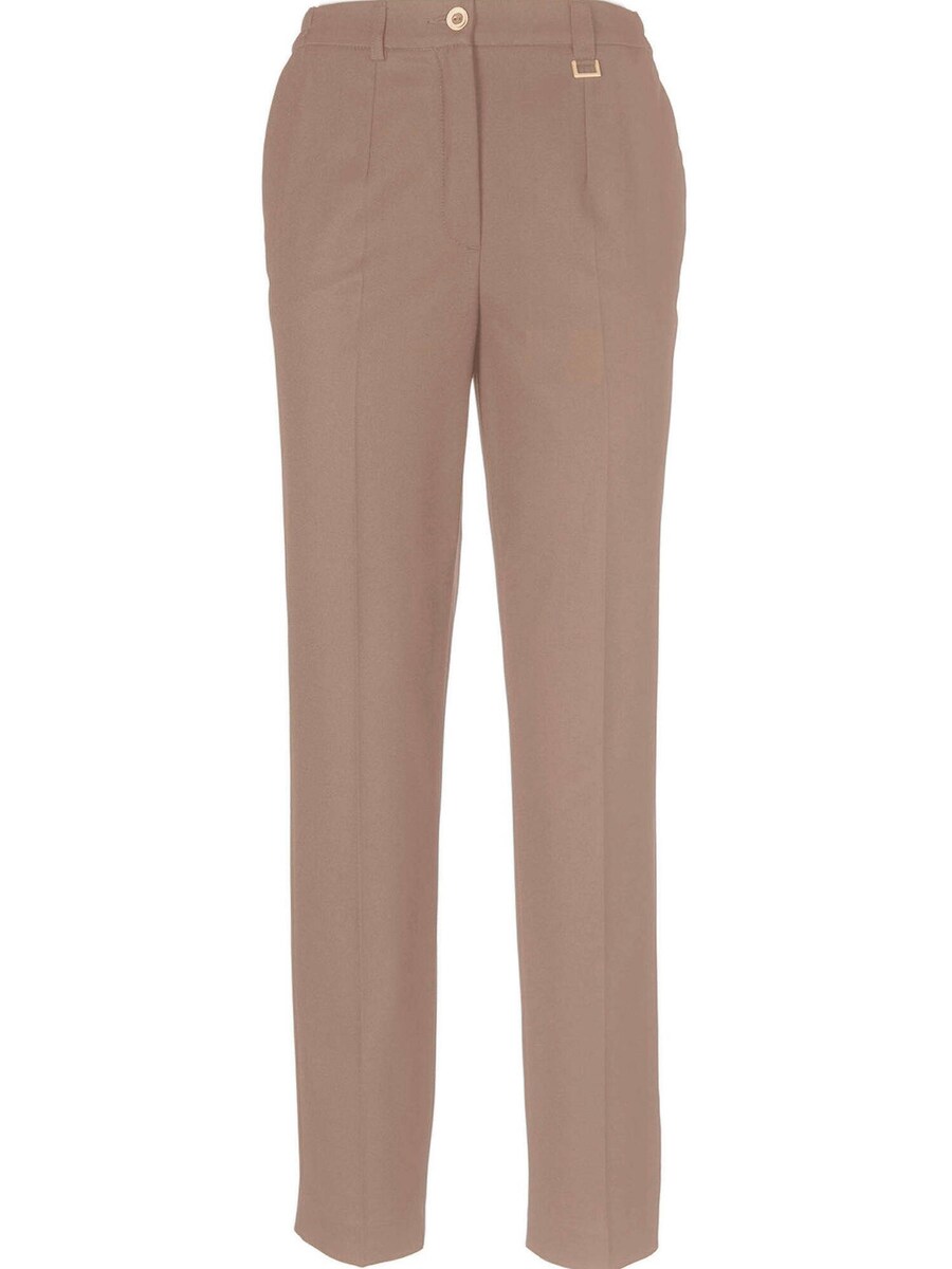 Узкие брюки со складками Goldner, бежевый
Узкие брюки со складками Goldner, бежевый