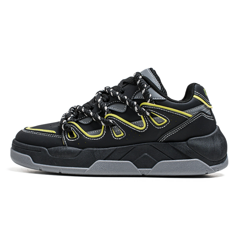 SUPEREDGE Мужские противоскользящие и износостойкие низкие скейтерские кроссовки Black Yellow, цвет Black Yellow
SUPEREDGE Мужские противоскользящие и износостойкие низкие скейтерские кроссовки Black Yellow, цвет Black Yellow