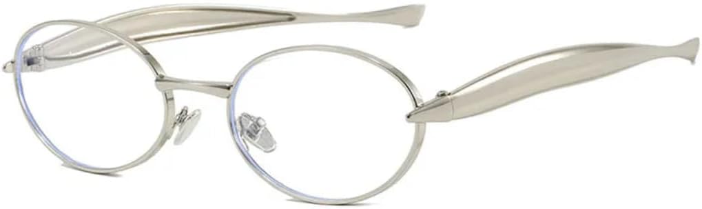 Овальные солнцезащитные очки в маленькой оправе для женщин и мужчин, винтажные, роскошные, в стиле панк, популярные, металлические, с защитой от УФ-излучения UV400 (серебристые, прозрачные) TVTBBVV, Silver Clear
Овальные солнцезащитные очки в маленькой оправе для женщин и мужчин, винтажные, роскошные, в стиле панк, популярные, металлические, с защитой от УФ-излучения UV400 (серебристые, прозрачные) TVTBBVV, Silver Clear