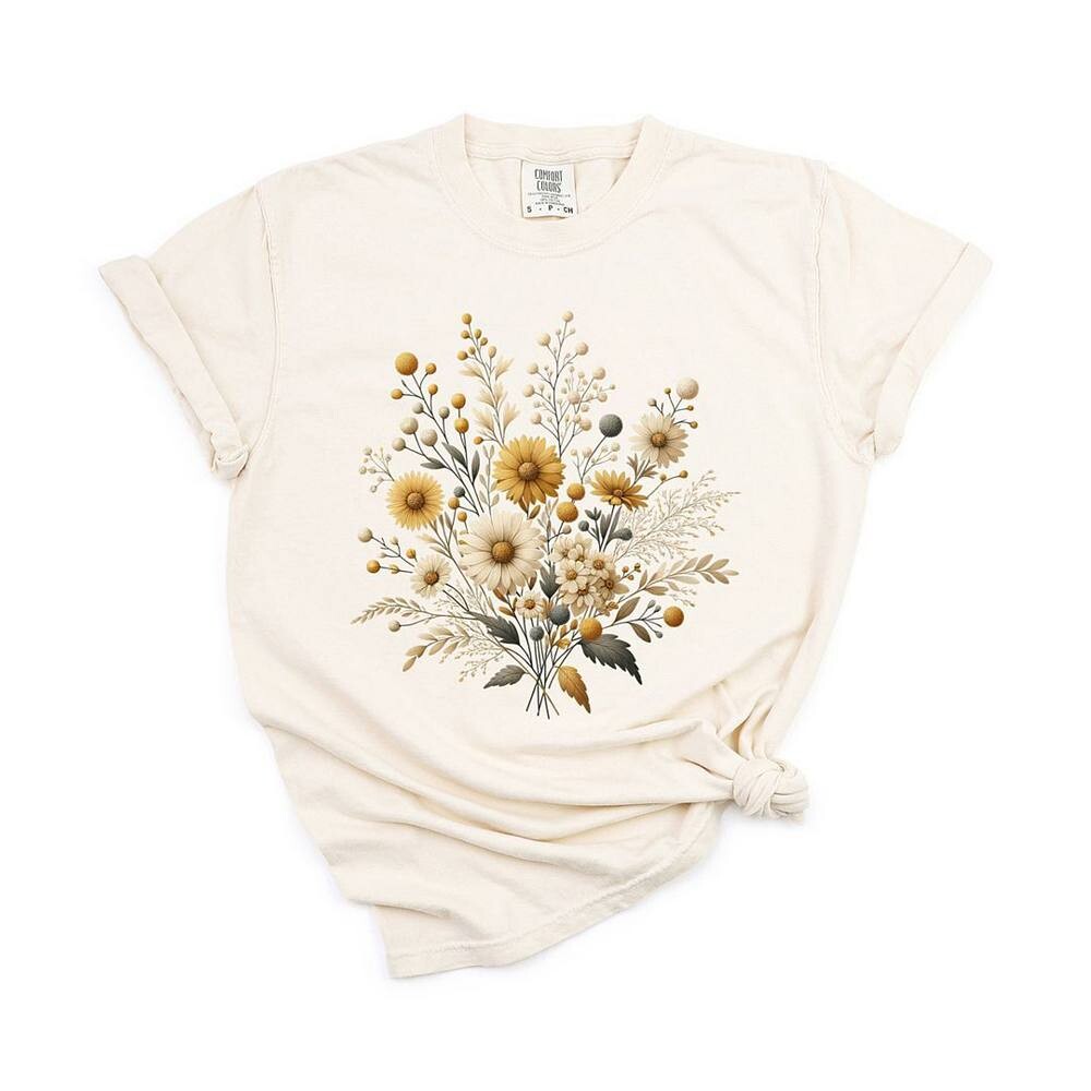 Футболки с кремовым и золотым букетом, окрашенные в готовую одежду Simply Sage Market, цвет Ivory
Футболки с кремовым и золотым букетом, окрашенные в готовую одежду Simply Sage Market, цвет Ivory