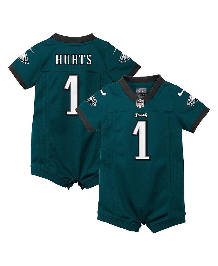 Джерси для новорожденных Jalen Hurts Midnight Green Philadelphia Eagles Game для мальчиков и девочек Nike, зеленый
Джерси для новорожденных Jalen Hurts Midnight Green Philadelphia Eagles Game для мальчиков и девочек Nike, зеленый