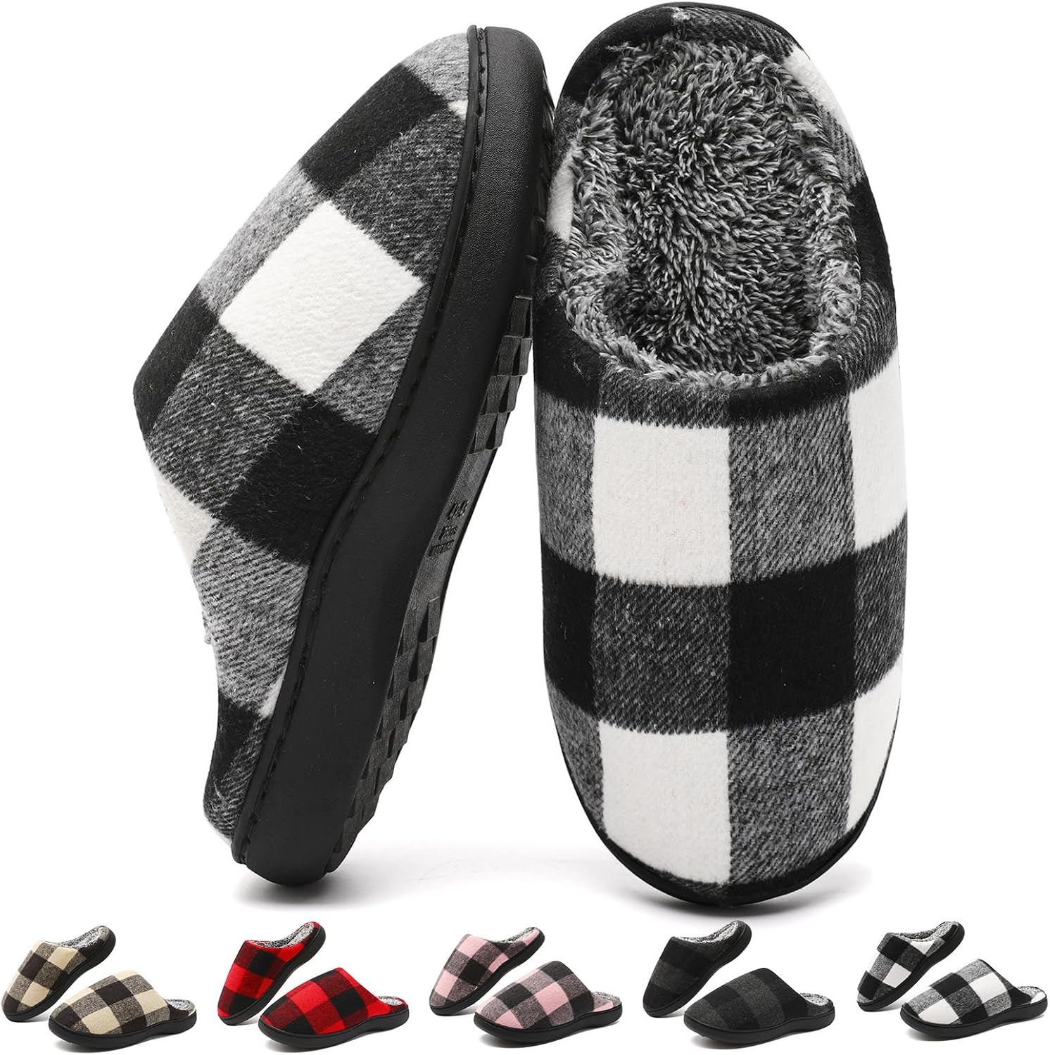 Домашние тапочки Yueerlu для женщин и мужчин, женские клетчатые тапочки для дома, уютные тапочки с эффектом памяти, пледовые тапочки с пушистым искусственным мехом, удобные, нескользящие, теплые, мягкие для дома и улицы, белый
Домашние тапочки Yueerlu для женщин и мужчин, женские клетчатые тапочки для дома, уютные тапочки с эффектом памяти, пледовые тапочки с пушистым искусственным мехом, удобные, нескользящие, теплые, мягкие для дома и улицы, белый