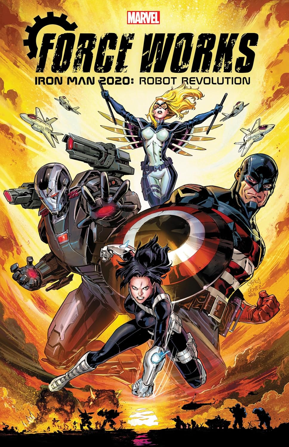 Iron Man 2020: Robot Revolution - Force Works (Force Works Iron Man 2020) (Marvel Universe)
Iron Man 2020: Robot Revolution - Force Works (Force Works Iron Man 2020) (Marvel Universe)