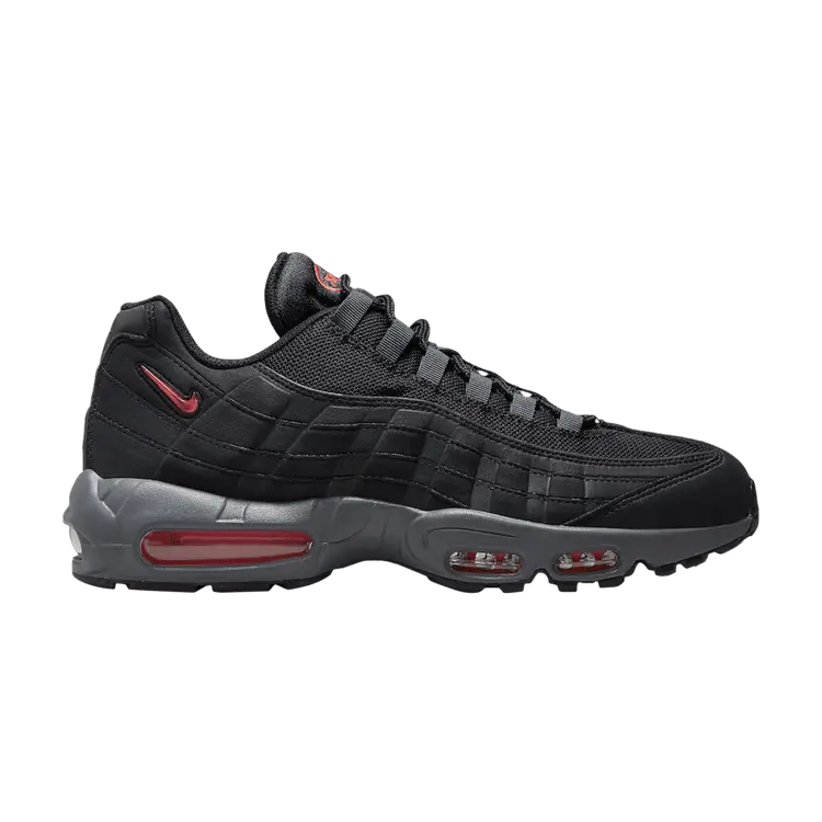 Кроссовки Nike Air Max 95 'Black University Red', черный
Кроссовки Nike Air Max 95 'Black University Red', черный