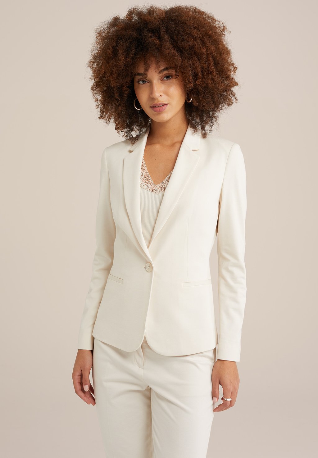 Блейзер WE Fashion, слоновая кость
Блейзер WE Fashion, слоновая кость