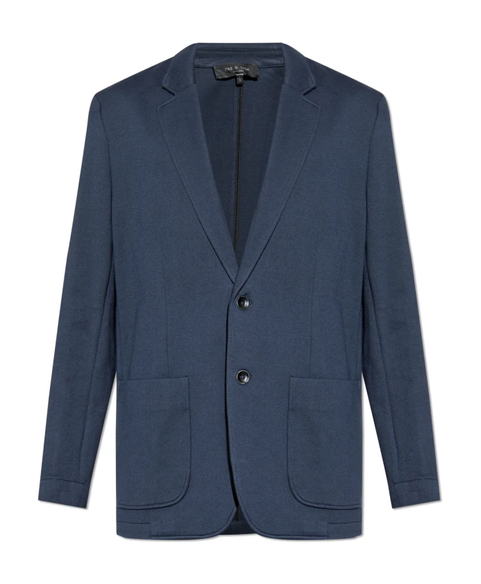 Блейзер с открытыми лацками Rag & Bone, синий
Блейзер с открытыми лацками Rag & Bone, синий