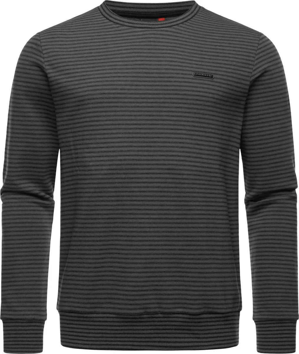 Свитер в полоску Ragwear "Geron", стильная мужская толстовка с ребристыми манжетами, черный
Свитер в полоску Ragwear "Geron", стильная мужская толстовка с ребристыми манжетами, черный