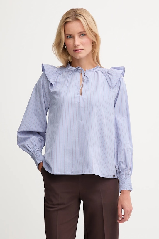 Хлопковая блузка Pepe Jeans, синий
Хлопковая блузка Pepe Jeans, синий