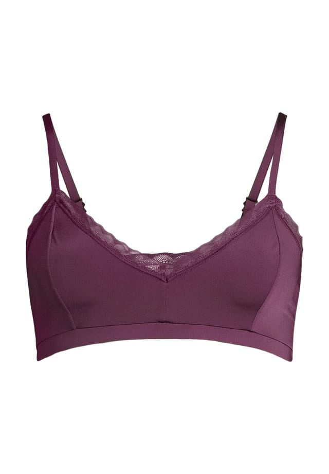 Бюстгальтер-Бралетт из микросатина с кружевной отделкой Manguun, цвет italian plum
Бюстгальтер-Бралетт из микросатина с кружевной отделкой Manguun, цвет italian plum