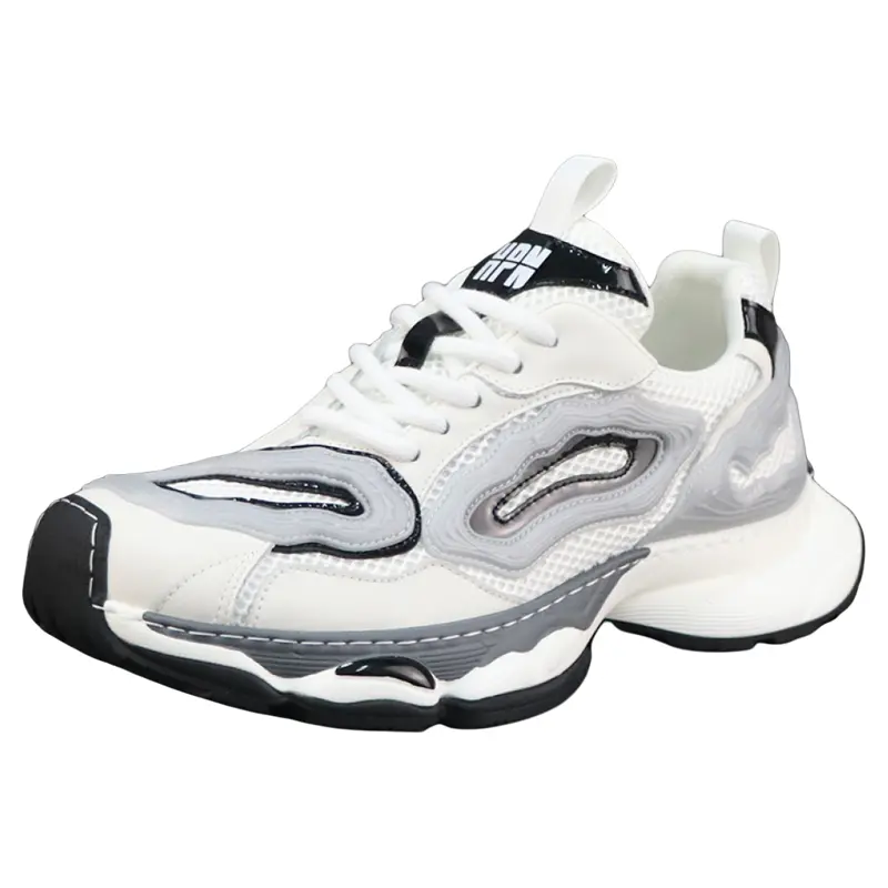 Дышащие и легкие низкие массивные кроссовки для мужчин ZUOSAISI, White
Дышащие и легкие низкие массивные кроссовки для мужчин ZUOSAISI, White