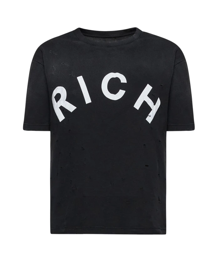 Футболка с напечатанной надписью John Richmond, черный
Футболка с напечатанной надписью John Richmond, черный