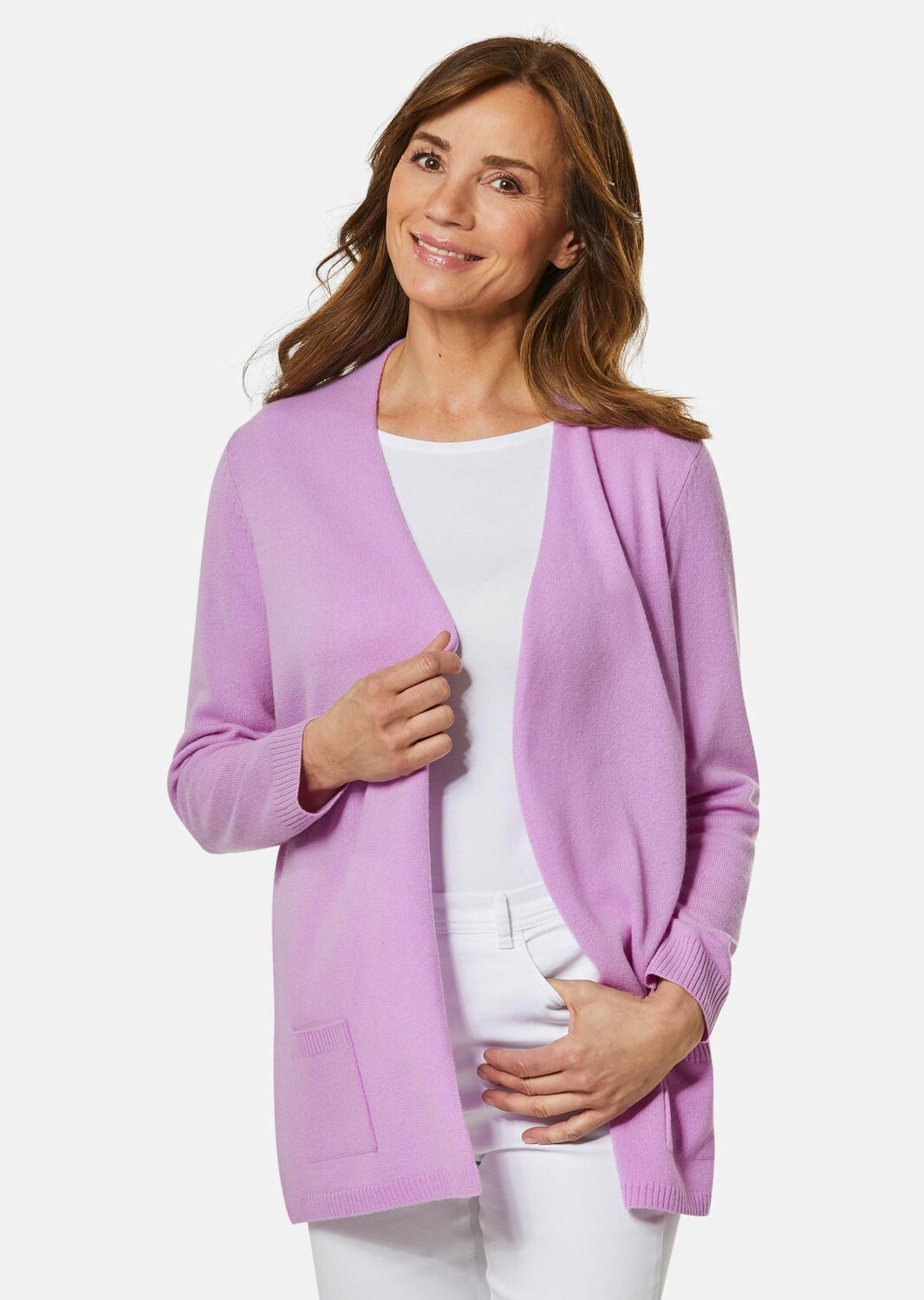 Кардиган GOLDNER Kaschmirstrickjacke, фиолетовый
Кардиган GOLDNER Kaschmirstrickjacke, фиолетовый