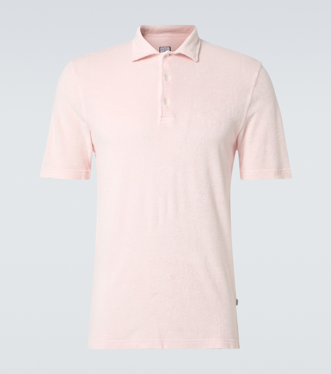 Хлопковая поло из махровой ткани Fedeli, розовый
Хлопковая поло из махровой ткани Fedeli, розовый