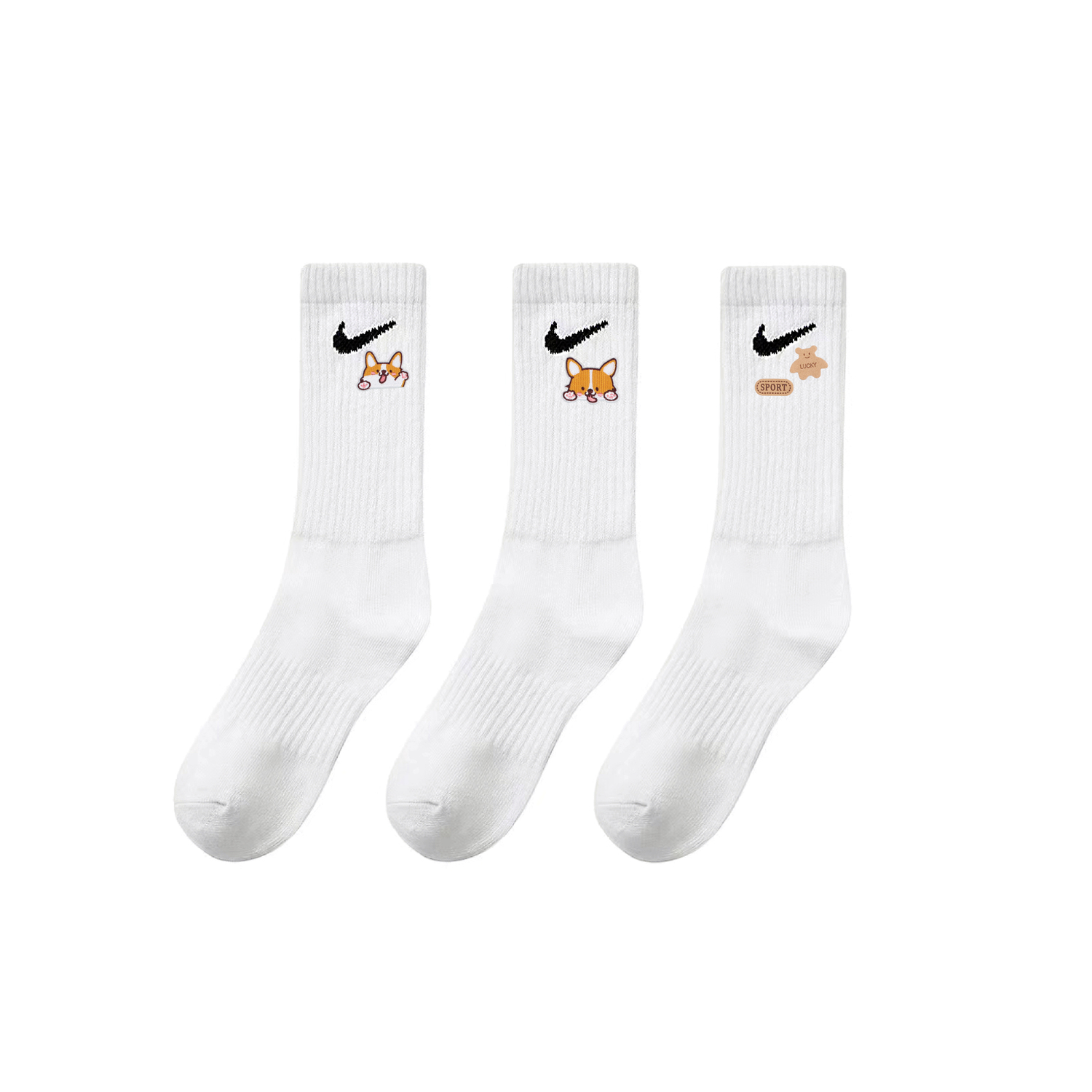 Nike Низкие носки унисекс 3 пары белый
Nike Низкие носки унисекс 3 пары белый