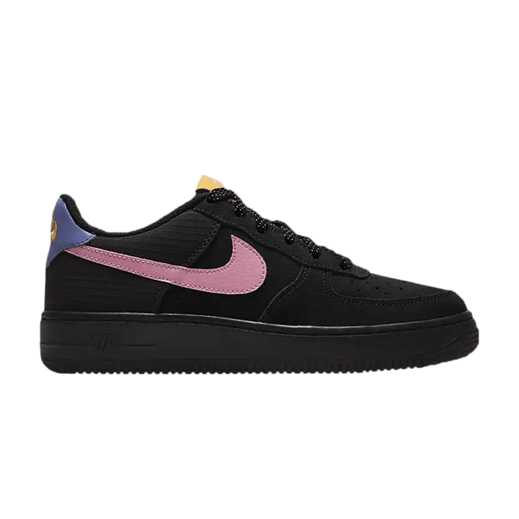 Кроссовки Nike Air Force 1 LV8 2 GS 'Black Pollen Rise', черный 
Кроссовки Nike Air Force 1 LV8 2 GS 'Black Pollen Rise', черный