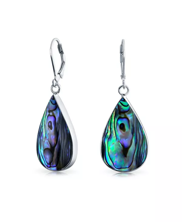 Крупные серьги-капли с подвеской на застежке-рычаге из переливающегося ракушечника в форме груши, стерлинговое серебро Bling Jewelry, multicolor
Крупные серьги-капли с подвеской на застежке-рычаге из переливающегося ракушечника в форме груши, стерлинговое серебро Bling Jewelry, multicolor