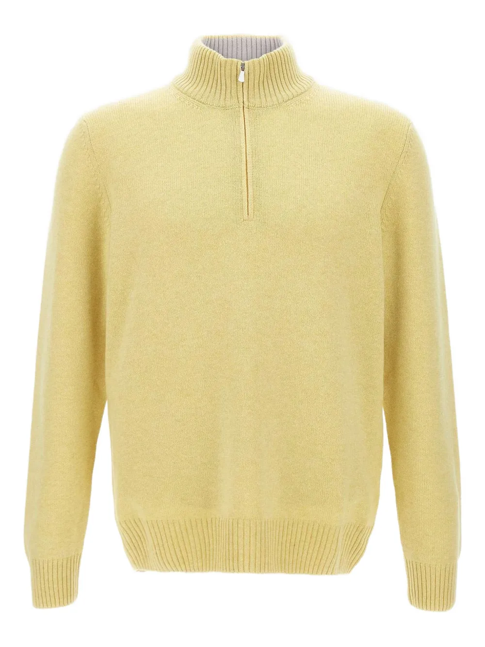 Свитер с воротником на молнии Gran Sasso, желтый
Свитер с воротником на молнии Gran Sasso, желтый