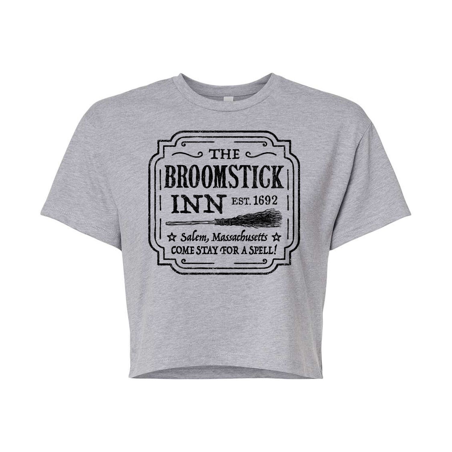 Укороченная футболка Juniors' Broomstick Inn Sign Licensed Character, серый
Укороченная футболка Juniors' Broomstick Inn Sign Licensed Character, серый