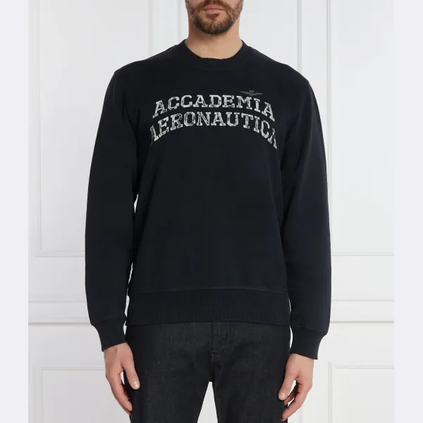 Толстовка обычного кроя Aeronautica Militare, синий 
Толстовка обычного кроя Aeronautica Militare, синий