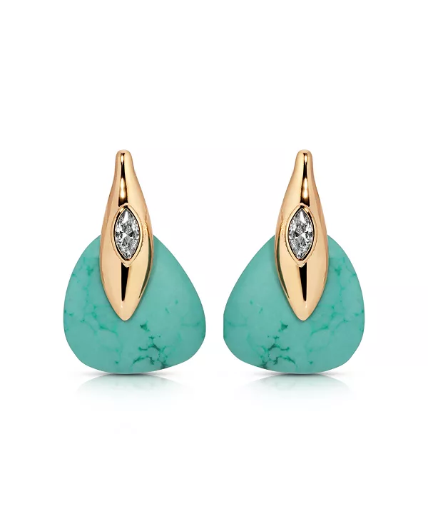 Серьги-Капли с надписью «Солнцестояние» из бирюзы Ettika, gold
Серьги-Капли с надписью «Солнцестояние» из бирюзы Ettika, gold