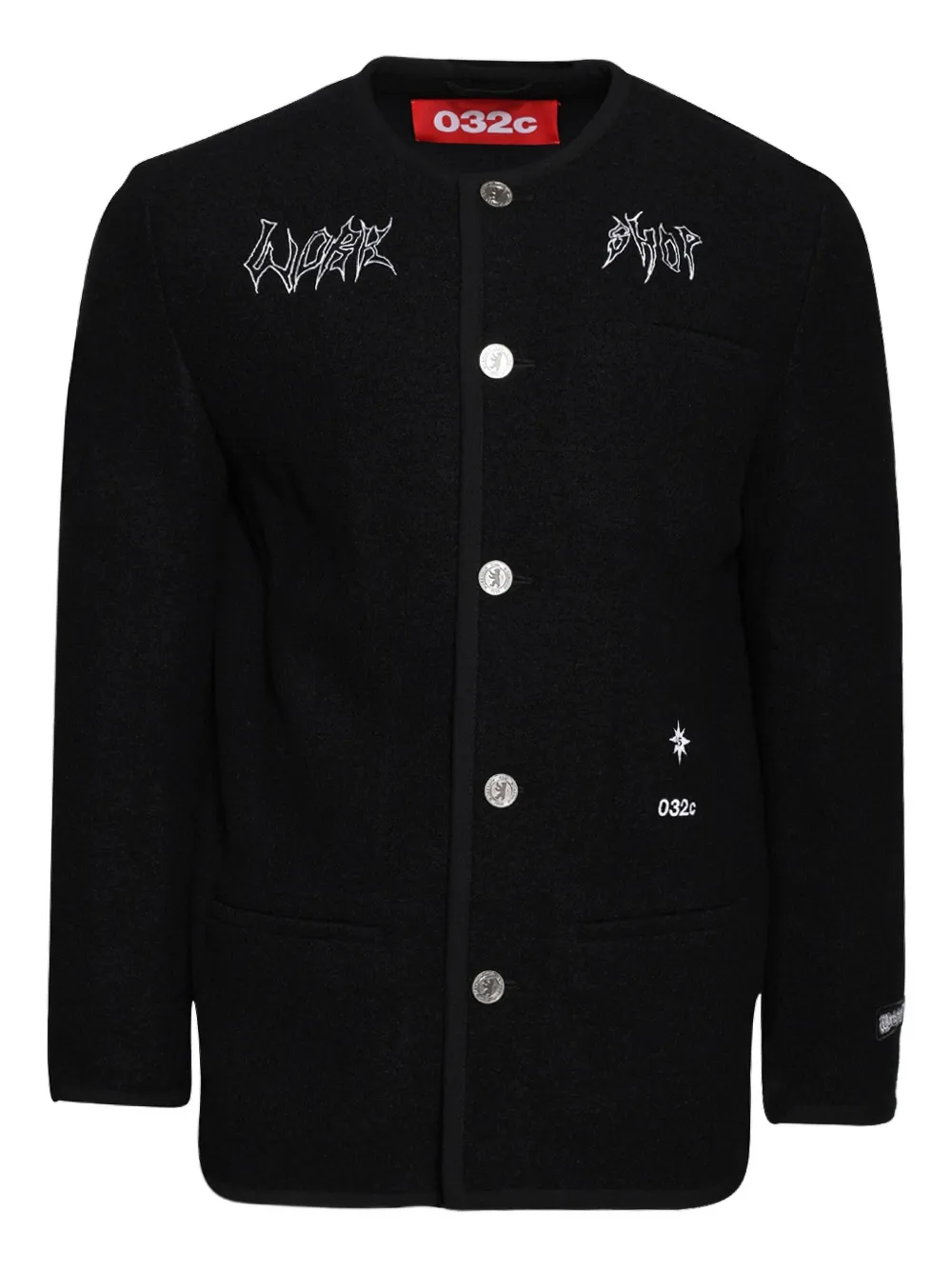 Жакет Ghost Writer с вышивкой 032c, черный
Жакет Ghost Writer с вышивкой 032c, черный