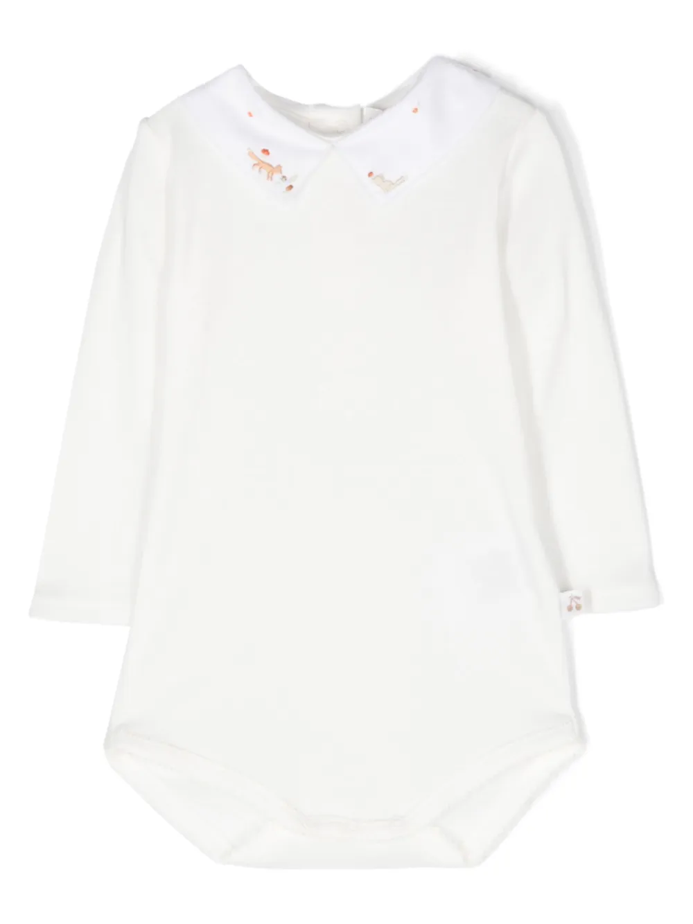 Ромпер с вышивкой Bonpoint, белый
Ромпер с вышивкой Bonpoint, белый