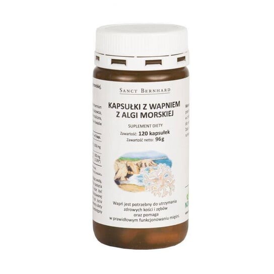 Кальций из морских водорослей (120 капсул) Inna marka
Кальций из морских водорослей (120 капсул) Inna marka