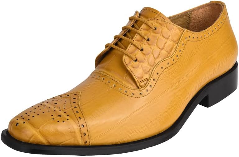 Мужские классические оксфорды LIBERTYZENO из натуральной кожи с принтом страуса/угря для Рождества, Mustard Hanley
Мужские классические оксфорды LIBERTYZENO из натуральной кожи с принтом страуса/угря для Рождества, Mustard Hanley