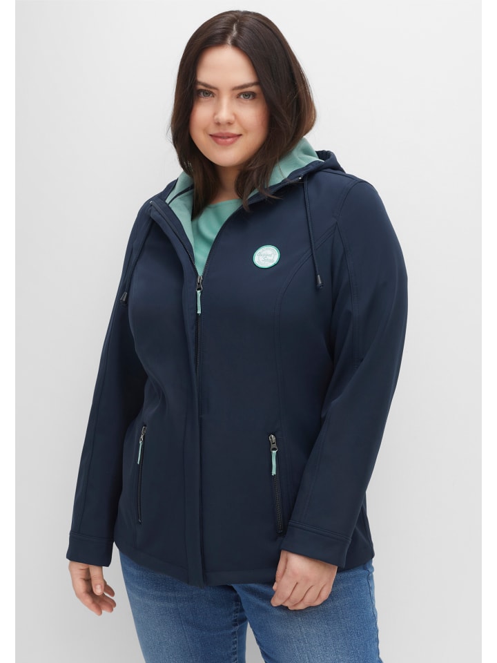 Зимняя куртка sheego, темно-синий
Зимняя куртка sheego, темно-синий