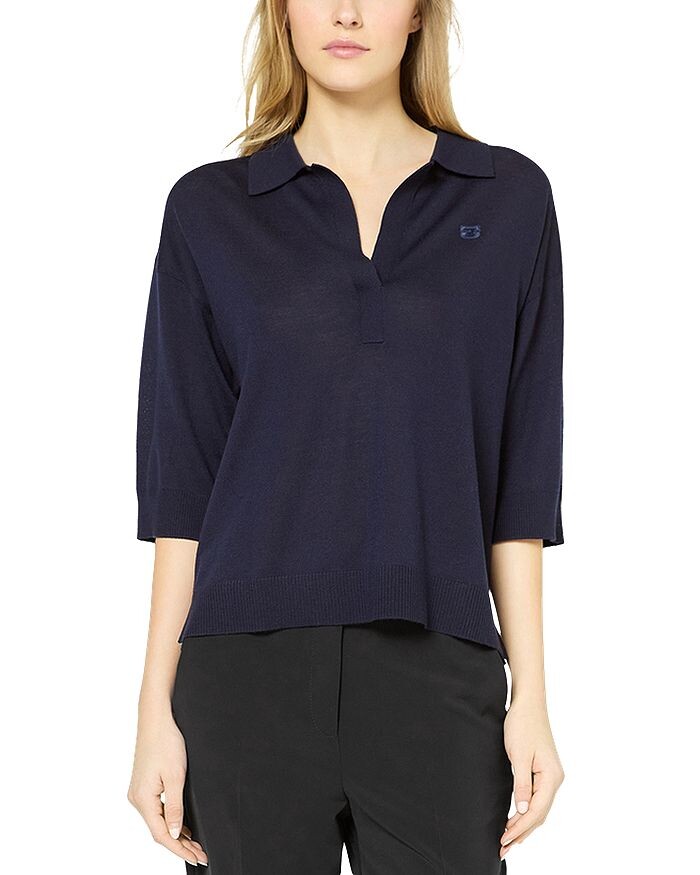 Рубашка поло из шерсти Juliane Gerard Darel, синий
Рубашка поло из шерсти Juliane Gerard Darel, синий
