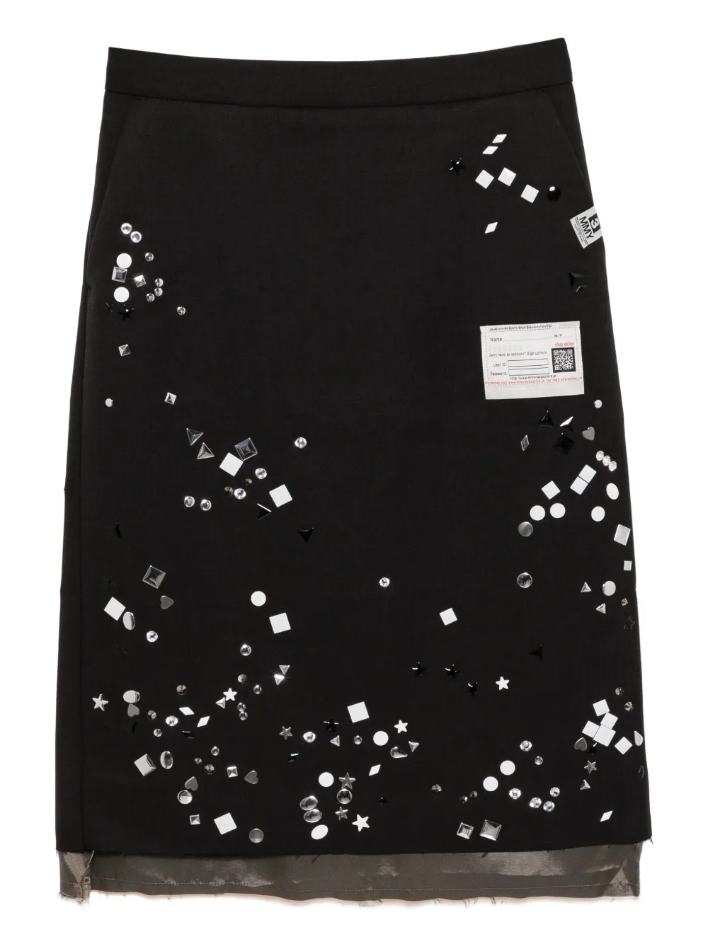 Многослойная юбка Maison Mihara Yasuhiro, черный
Многослойная юбка Maison Mihara Yasuhiro, черный