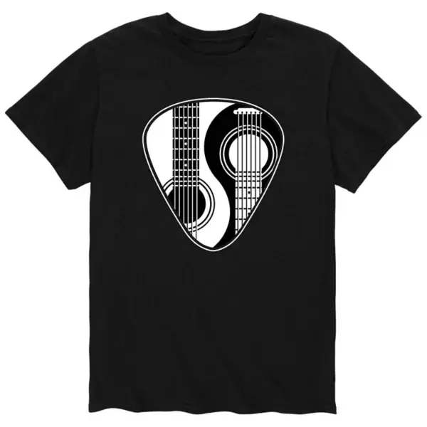 Мужская футболка с принтом "Инь-Янь" и гитарным медиатором Licensed Character, черный
Мужская футболка с принтом "Инь-Янь" и гитарным медиатором Licensed Character, черный