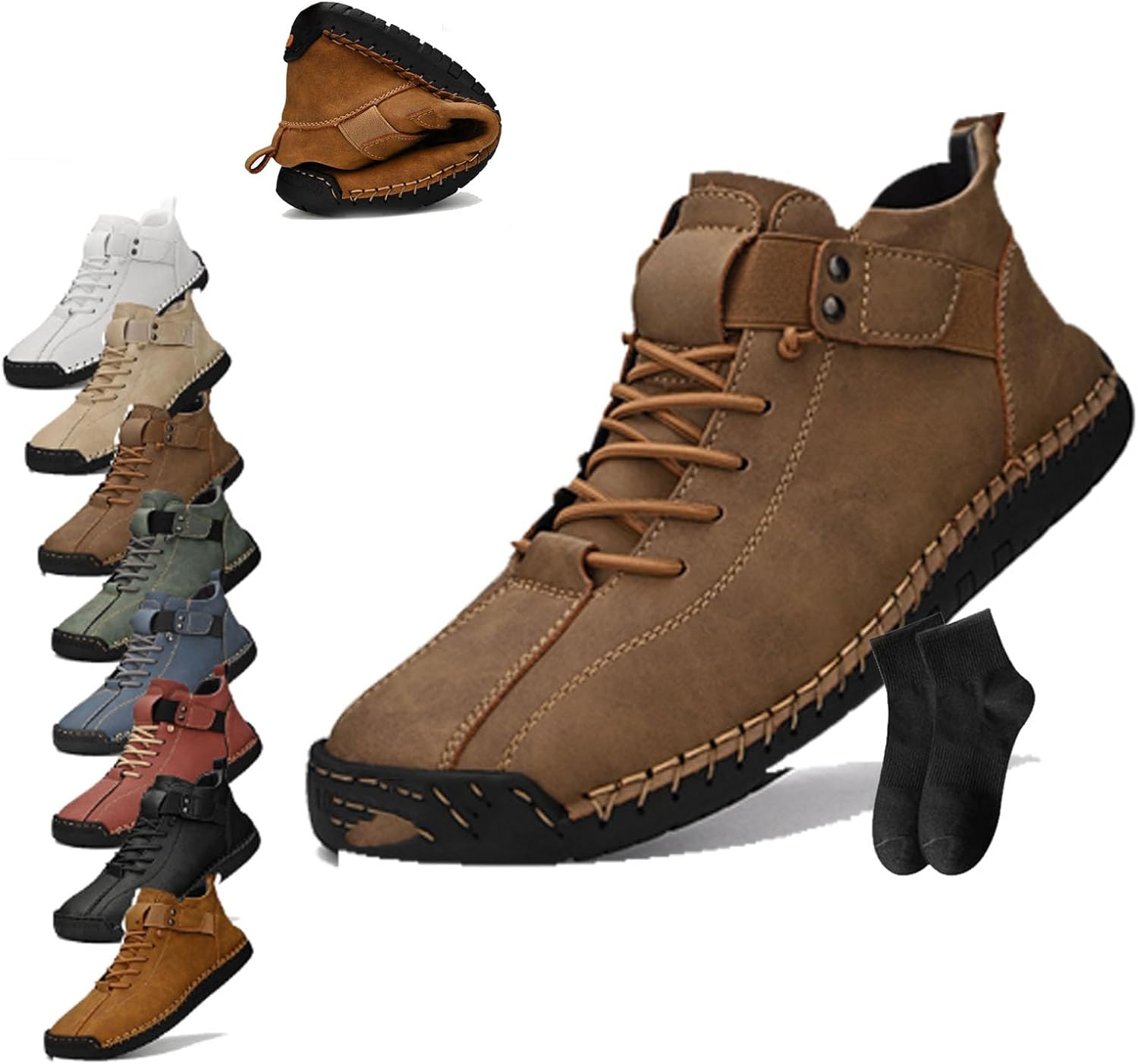 Мужские повседневные лоферы-мокасины ручной работы Noworfewer, желтый
Мужские повседневные лоферы-мокасины ручной работы Noworfewer, желтый