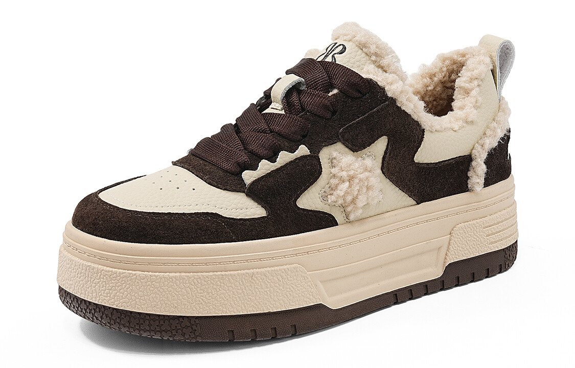 Кеды, скейтборд обувь женская низкая бежево-коричневый Eblan
Кеды, скейтборд обувь женская низкая бежево-коричневый Eblan