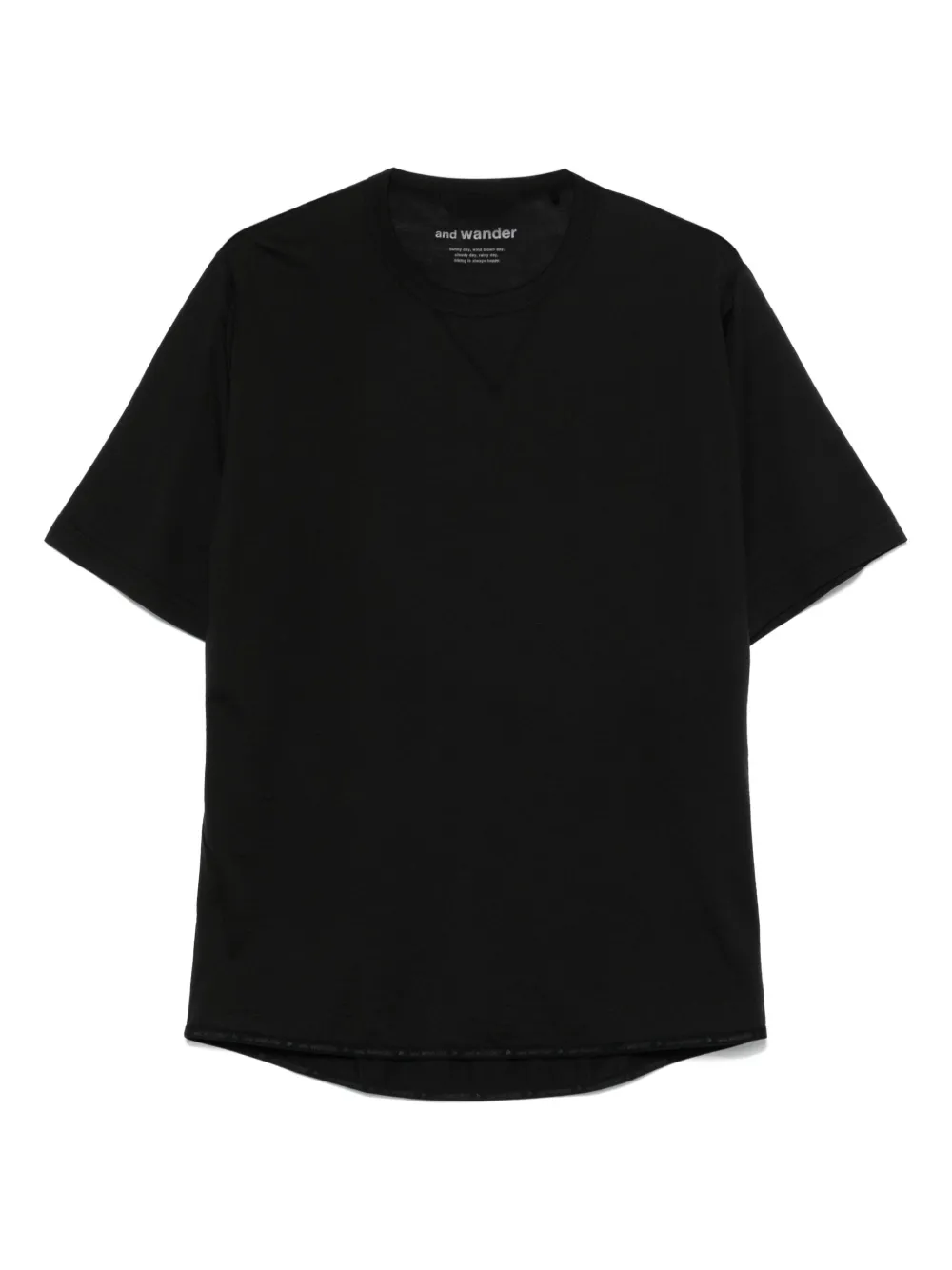 Шерстяная футболка and Wander, черный
Шерстяная футболка and Wander, черный