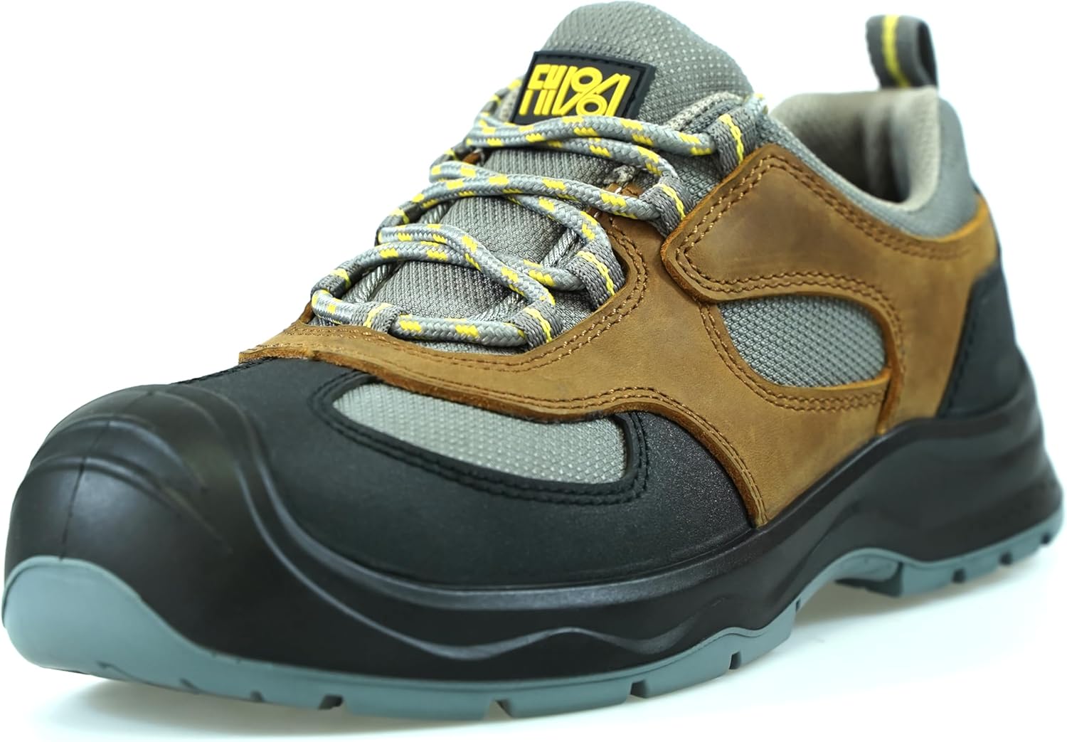 Мужские и женские ботинки с стальным носком, противоскользящие, проколоустойчивые, антистатические, дышащие Fh1961, черный/коричневый/серый
Мужские и женские ботинки с стальным носком, противоскользящие, проколоустойчивые, антистатические, дышащие Fh1961, черный/коричневый/серый