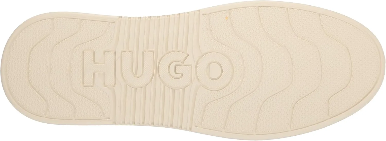Кроссовки Hugo Mens Cupsole из кожи на шнуровке, белый
Кроссовки Hugo Mens Cupsole из кожи на шнуровке, белый