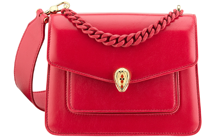 Сумка через плечо Serpenti Forever Series из мягкой кожи ягнёнка женская гранатово-красная BVLGARI
Сумка через плечо Serpenti Forever Series из мягкой кожи ягнёнка женская гранатово-красная BVLGARI