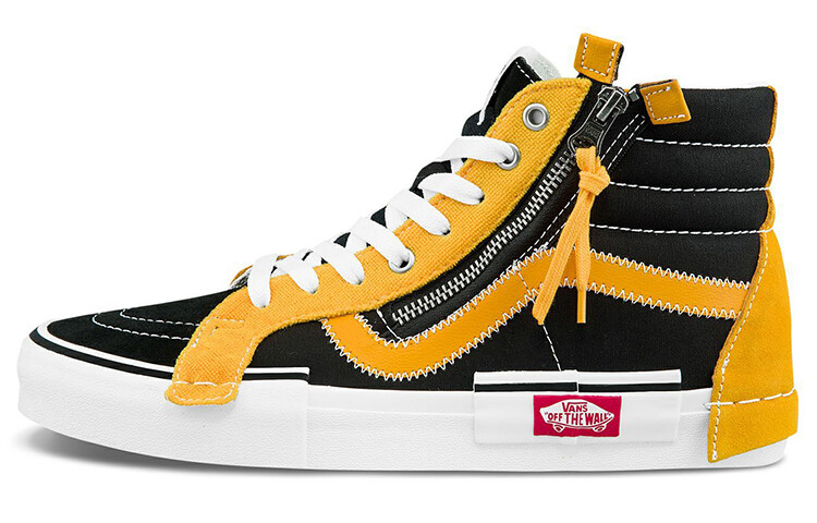 Кроссовки Vans Sk8-hi Reissue Cap Skate Shoes Black/Yellow, Черный, Кроссовки Vans Sk8-hi Reissue Cap Skate Shoes Black/Yellow
Кроссовки Vans Sk8-hi Reissue Cap Skate Shoes Black/Yellow, Черный, Кроссовки Vans Sk8-hi Reissue Cap Skate Shoes Black/Yellow
