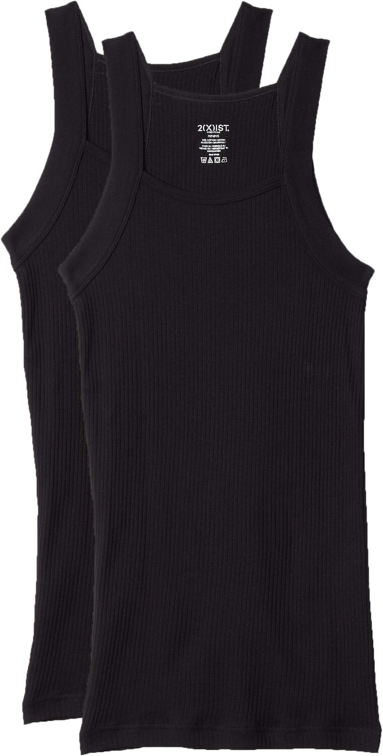 Майка 2-Pack ESSENTIAL Square-Cut Tank 2(X)IST, черный
Майка 2-Pack ESSENTIAL Square-Cut Tank 2(X)IST, черный